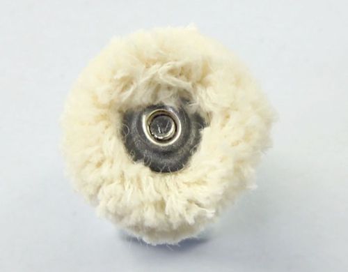20pcs 22mm No Shank Cotton Yarn Wheel Miniature Polishing Brush
