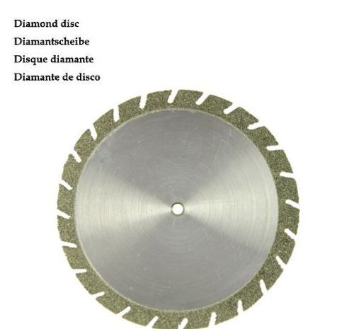 10pcs Set 2.35mm Shaft 40mm Diameter Diagonal Serrated vented Cutting Discs Cut-off Wheel Blades Set 