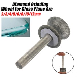 Diamond Grinding Wheel Grinding Wheel for Glass Airplane Straight Edge Chamfer 6mm Shank Diamond Grinding Wheel
