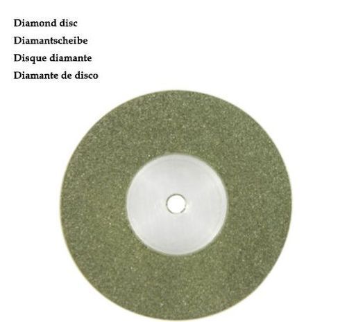 10pcs Set 2.35mm Shaft 22mm diameter Full Face Diamond Mini Cutting Discs Cut-off Wheel Blades Set Comepatible with Dremel Rotary Tool 