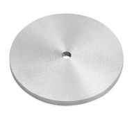 6"x1/2"  ZINC Alloy Lapping Glass Lapidary Sapphire Polishing Faceting Plate Pad and Lap Disc